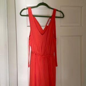 Coral jumpsuit
